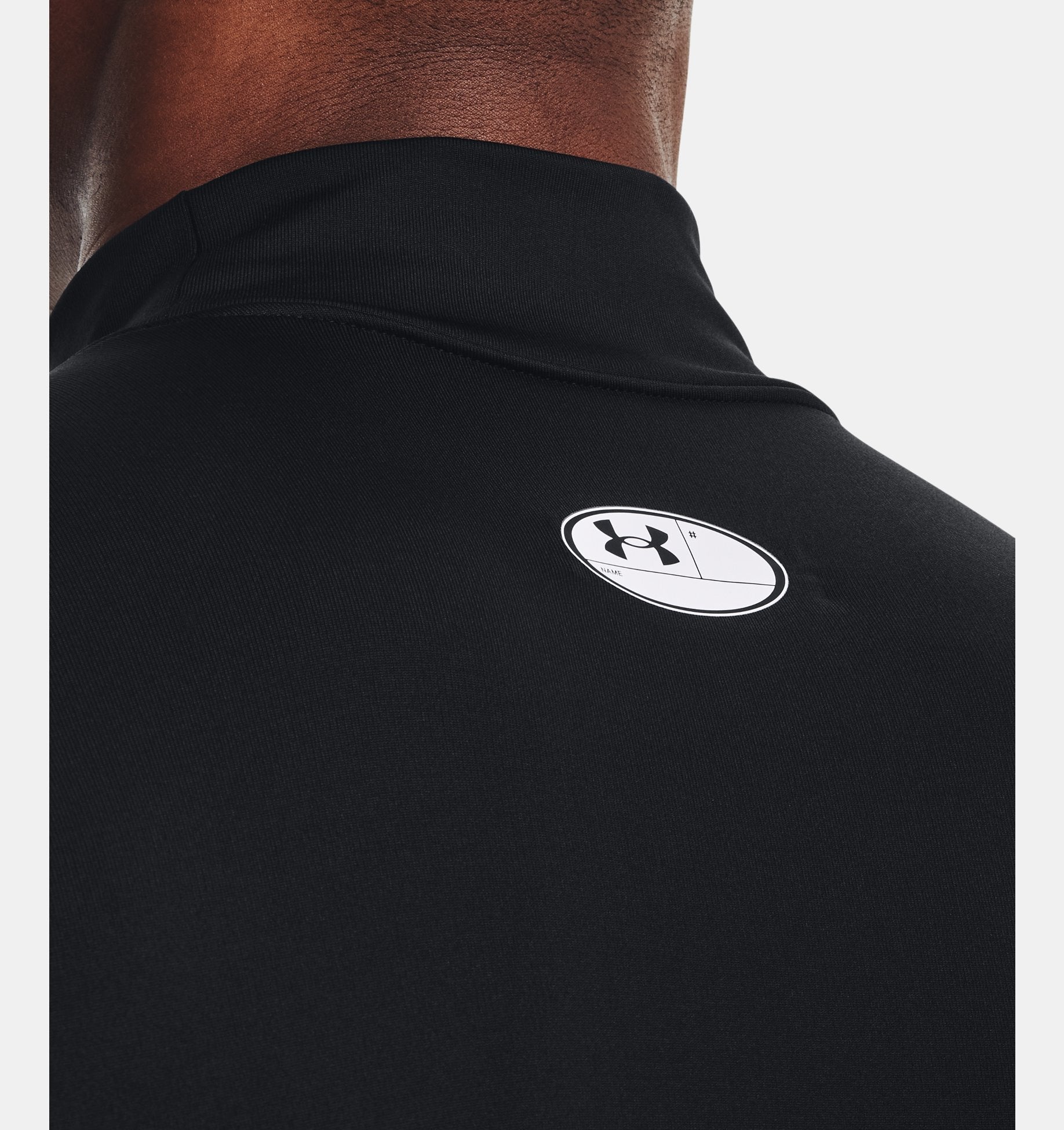 Under Armour ColdGear Men's Compression Mock - Black - Best Buy Soccer