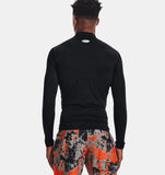 Under Armour ColdGear Men's Compression Mock - Black - Best Buy Soccer
