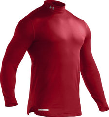 Under Armour Boys ColdGear Fitted Mock Tee