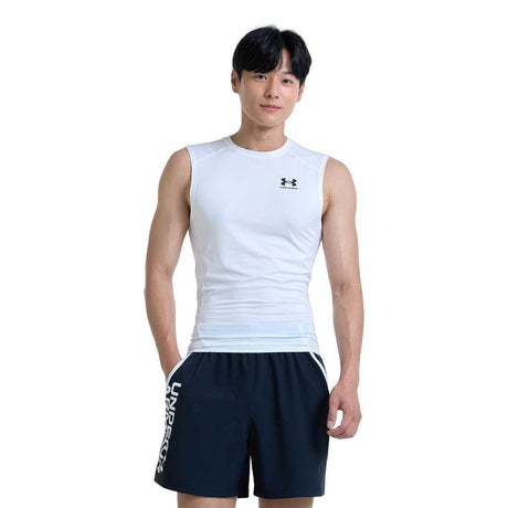 Under Armour M Heatgear Arm SLS Black/Wh - Best Buy Soccer