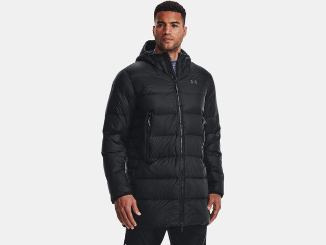 Under Armour Men's Storm Down Parka - Black - Best Buy Soccer