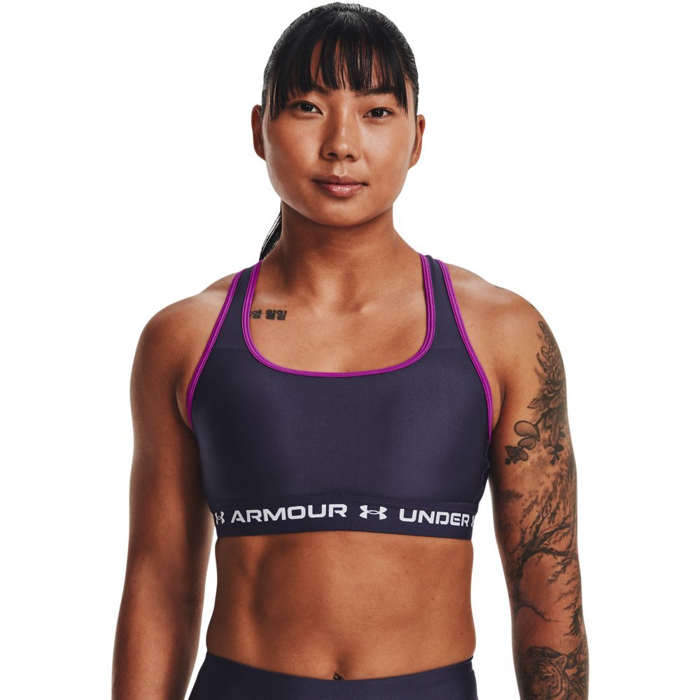 Under Armour Mid Crossback Sports Bra - Best Buy Soccer