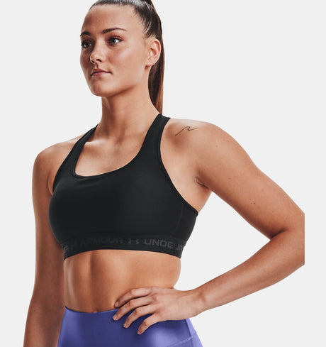 Under Armour Mid Crossback Sports Bra - Best Buy Soccer