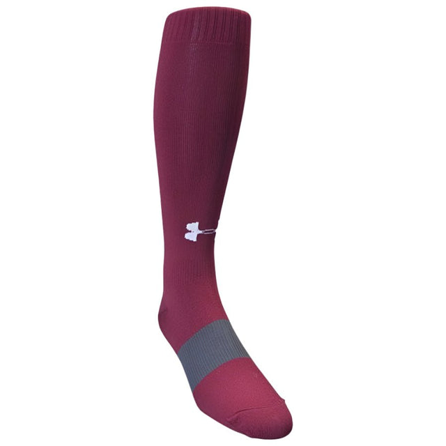 Under Armour Soccer OTC Over - the - Calf Socks Maroon - Best Buy Soccer
