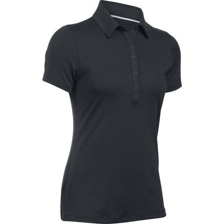 Under Armour W Zinger SS Polo Black - Best Buy Soccer