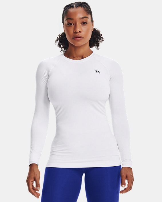 Under Armour Women's ColdGear Crew Long Sleeve Tee - Best Buy Soccer