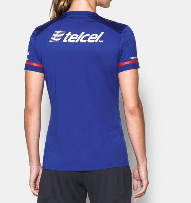 Under Armour Women's Cruz Azul Home Jersey 17 Royal - Best Buy Soccer
