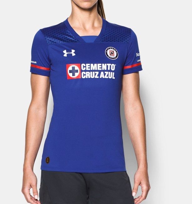 Under Armour Women's Cruz Azul Home Jersey 17 Royal - Best Buy Soccer