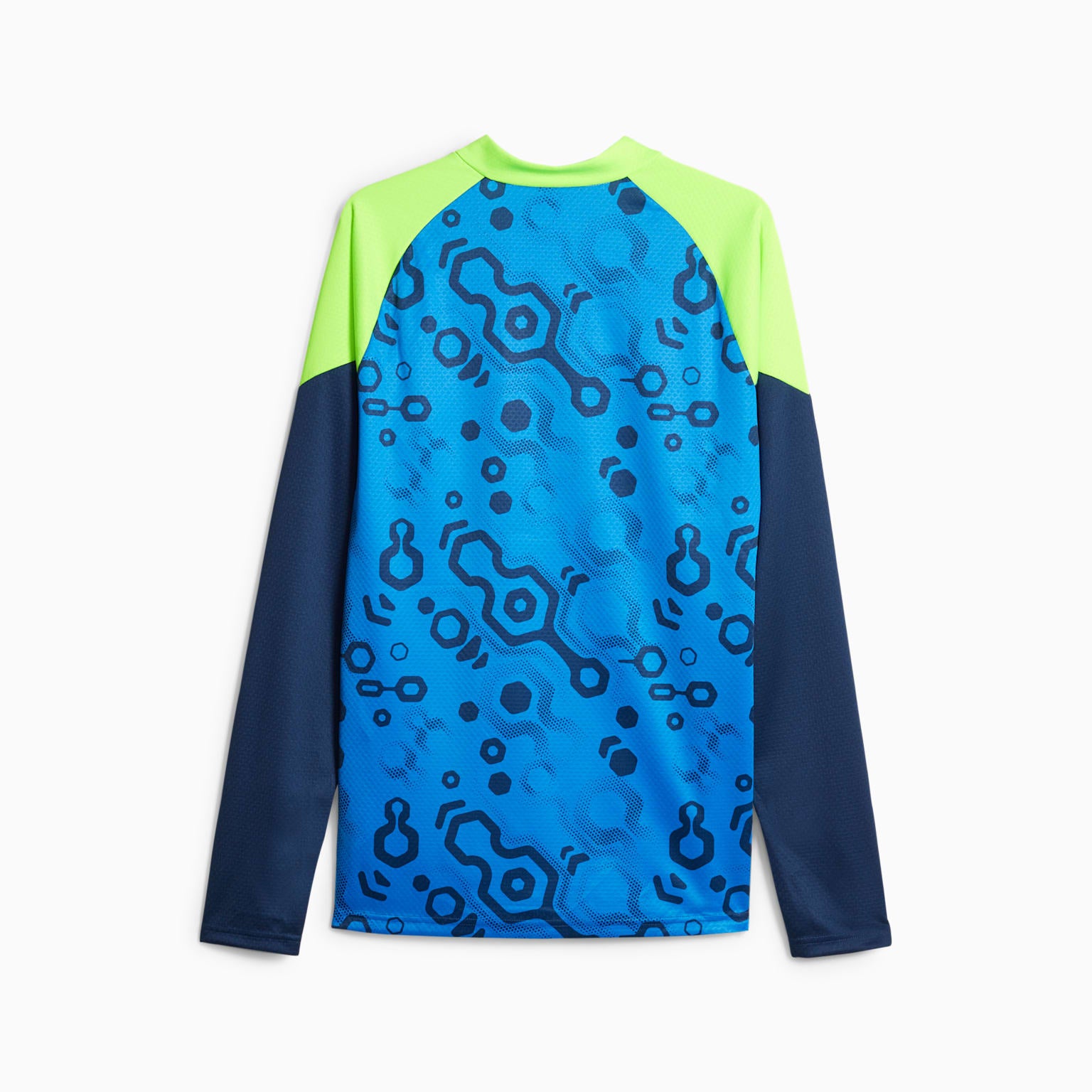 PUMA IndividualCUP 1/4 Zip Top White/Red/Blue