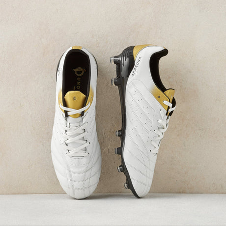 Unozero Aventto FG Firm Ground Soccer Cleats White - Best Buy Soccer