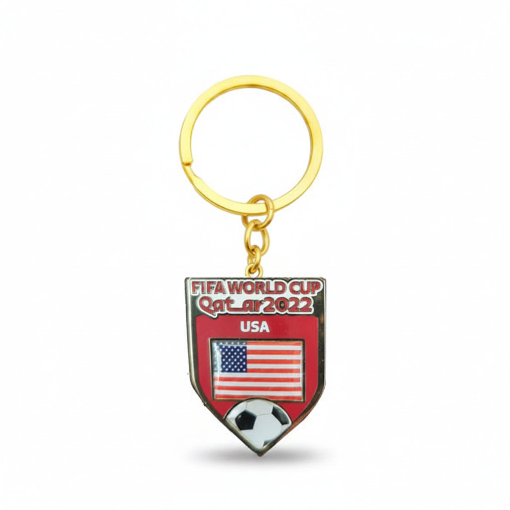 FIFA World Cup Qatar 2022 Country Flag Keychain - USNT