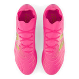 New Balance Tekela Team Low Laced V5 FG Firm Ground Men's Soccer Cleats - Pink Heat