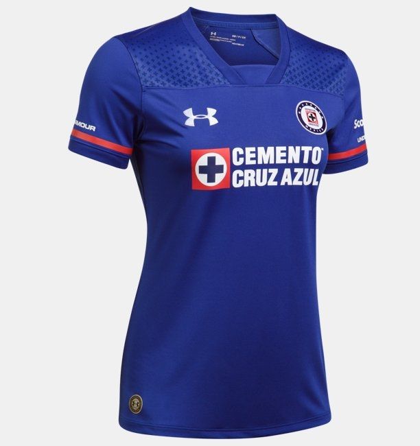 Under Armour Women's Cruz Azul Home Jersey 17 Royal