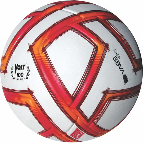 Voit Quality Pro Official Match Soccer Ball Liga MX Apertura 22 - White/Hi - Vis Orange - Best Buy Soccer