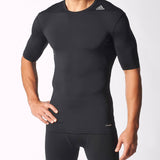 Camiseta de compresión adidas M TechFit negra