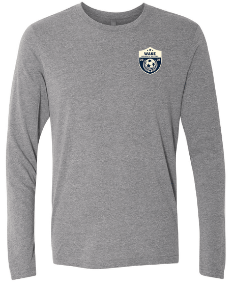 Wake Women's Soccer Long Sleeve T-Shirt - Premium Heather $22.00 - Best Buy Soccer