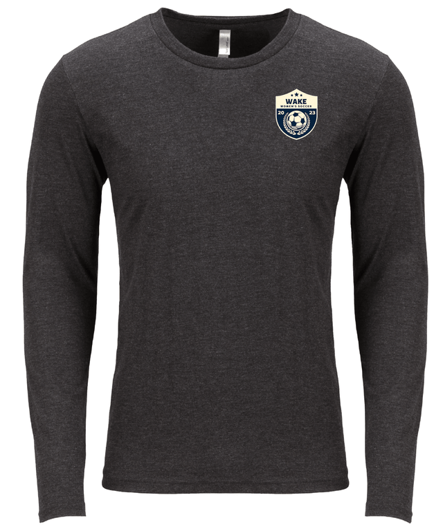 Wake Women's Soccer Long Sleeve T-Shirt - Vintage Black $22.00 - Best Buy Soccer