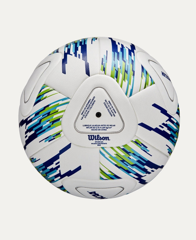 Wilson NCAA Vanquish Match Soccer Ball - White/Blue/Green - Best Buy Soccer