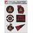 WinCraft Atlanta United Multi Use 6 Fan Pack Black/Red - Best Buy Soccer