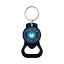WinCraft Charlotte FC Black Bottle Opener Key Ring Black/Blue - Best Buy Soccer