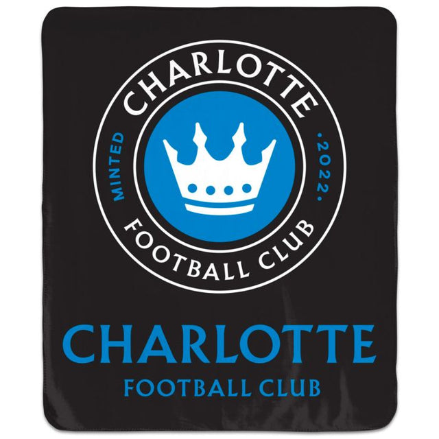 Wincraft Charlotte FC Blanket - Winning Image 50" X 60" - Best Buy Soccer