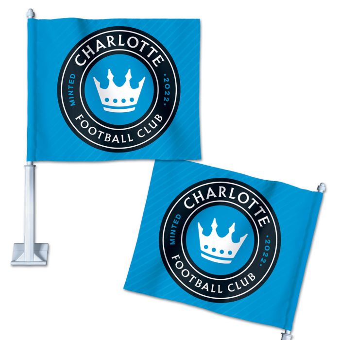 WinCraft Charlotte FC Car Flag 11.75"X14 Blue/Black - Best Buy Soccer