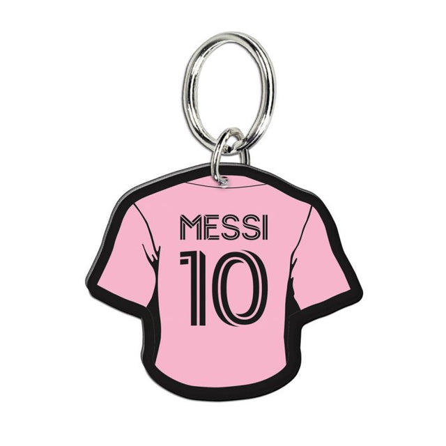 WinCraft Inter Miami CF Premium Acrylic Key Ring Lionel Messi Pink/Black - Best Buy Soccer