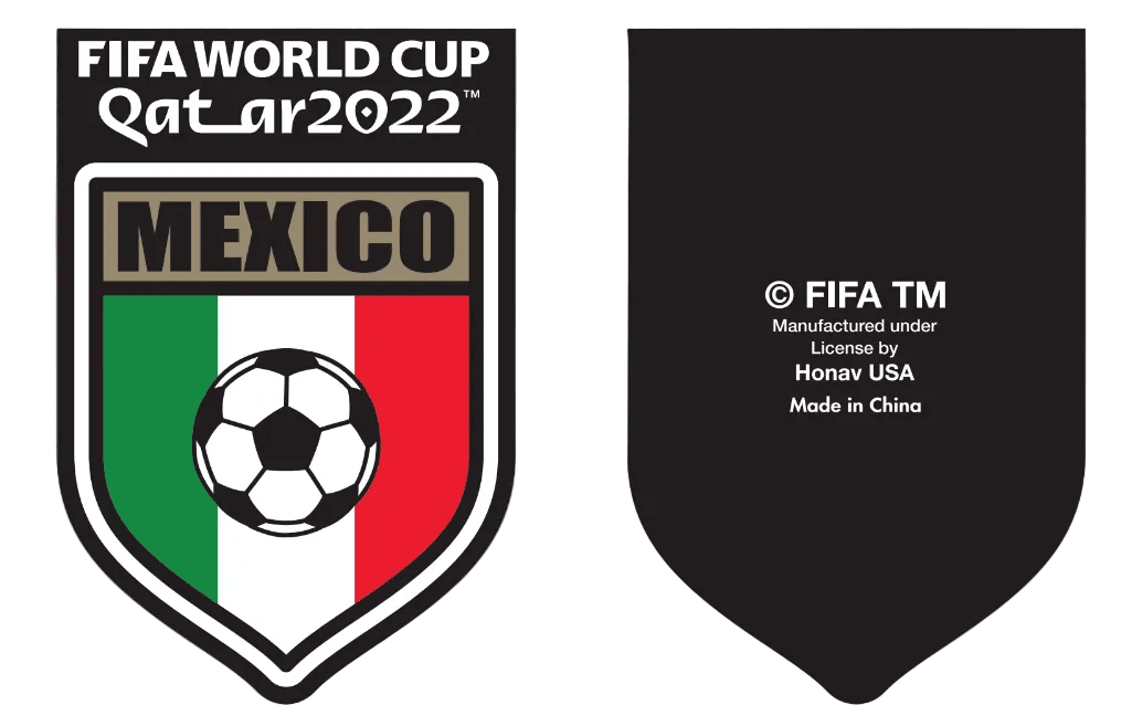World Cup Qatar 2022 Country Flag Magnet - Mexico - Best Buy Soccer