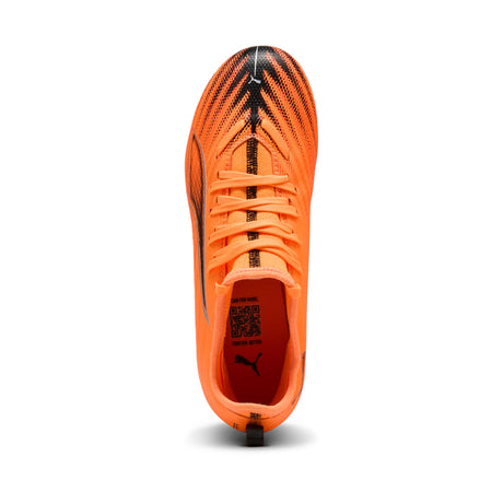 PUMA Ultra 6 Match FG/AG Youth Soccer Cleats - Orange/Black