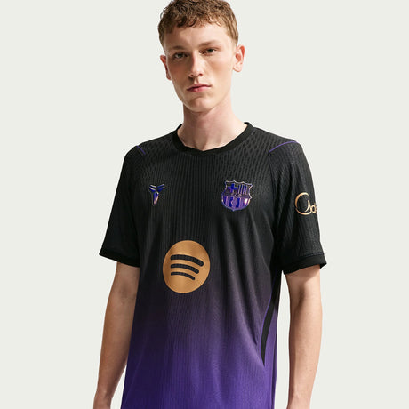 Nike Barcelona Authentic Away Men's Soccer Jersey 26/27 - Blue/Black