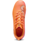 PUMA Future 8 Play FG/AG Youth Soccer Cleats - Orange/Black