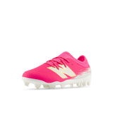 New Balance Furon Team V8 FG Firm Ground Youth Soccer Cleats - Pink Heat