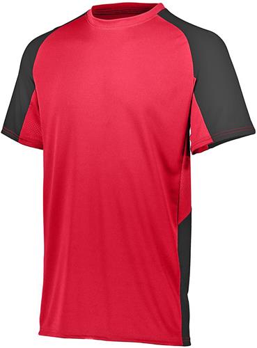 Camiseta Augusta Cutter roja y negra