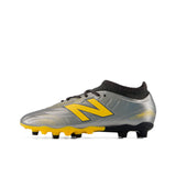 New Balance Tekela Team Low Laced FG V5 Firm Ground Youth Soccer Cleats - Harbor Grey