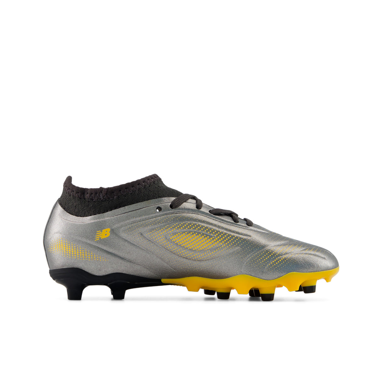 New Balance Tekela Team Low Laced FG V5 Firm Ground Youth Soccer Cleats - Harbor Grey