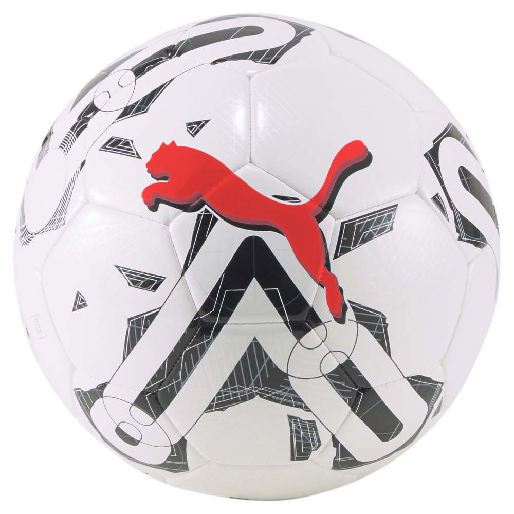 PUMA Orbita 6 MS Soccer Ball - White/Black/Red