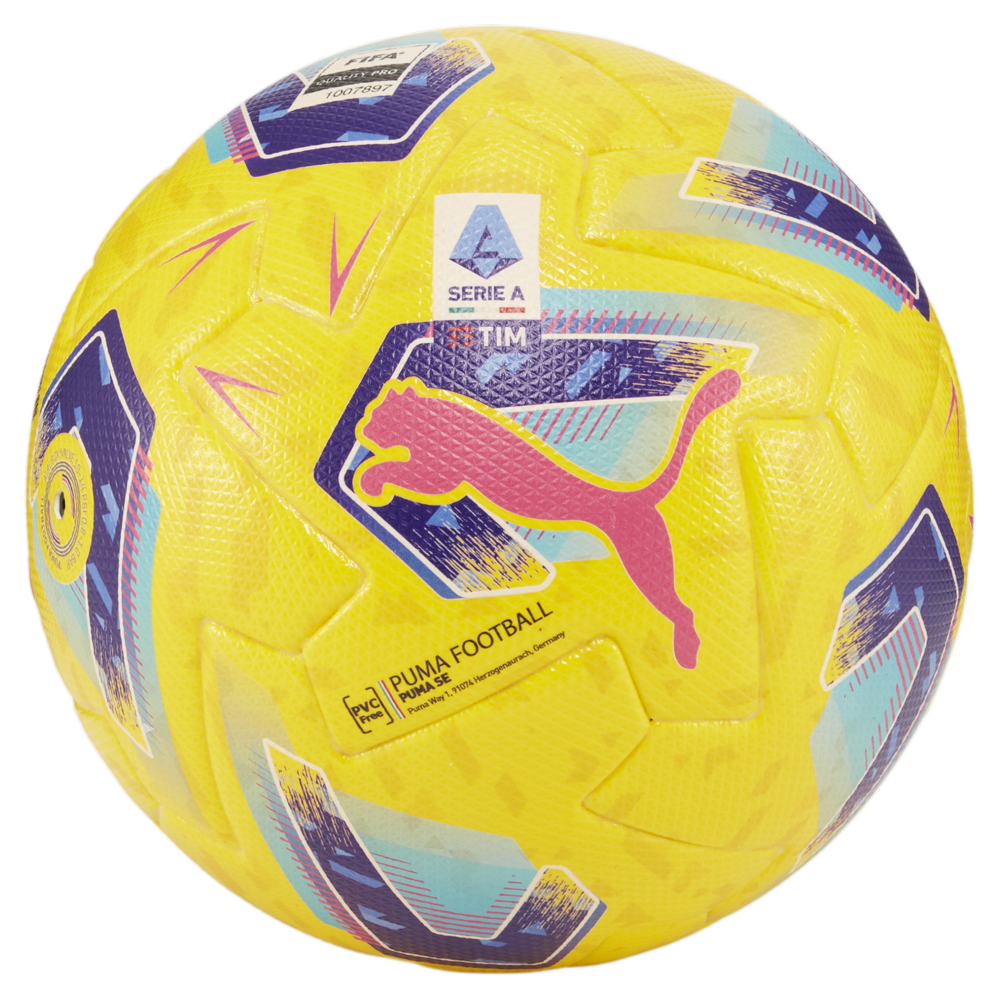 PUMA Orbita Serie A (FIFA Quality Pro) Ball Pelé Yellow-Blue Glimmer-multi colour