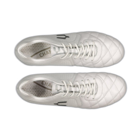 Botas de Futbol Charly Legendario 2.0 LT Blanco/Plata