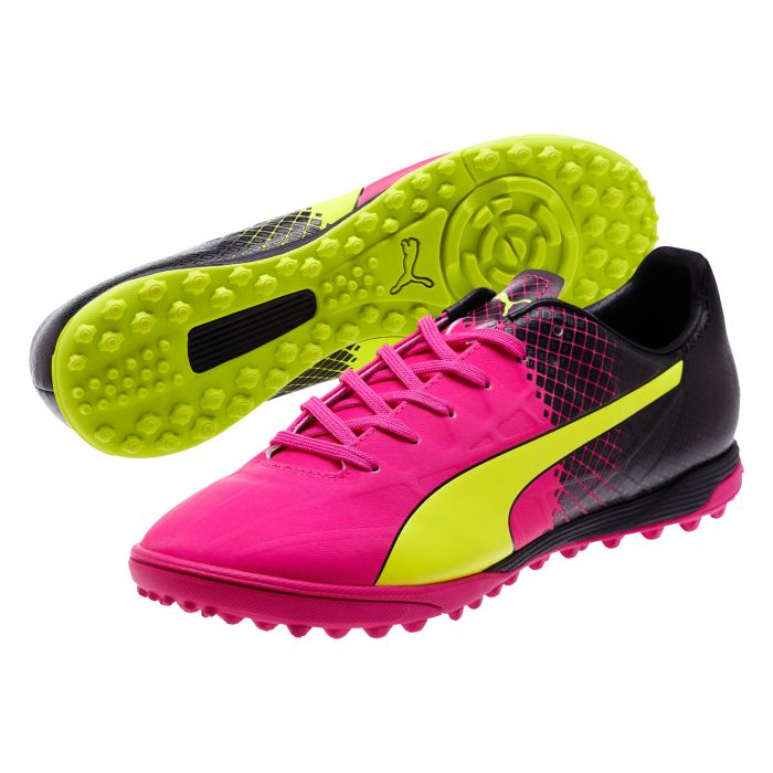 Puma Evospeed 4.5 Tricks TT Turf Football Boots Pink