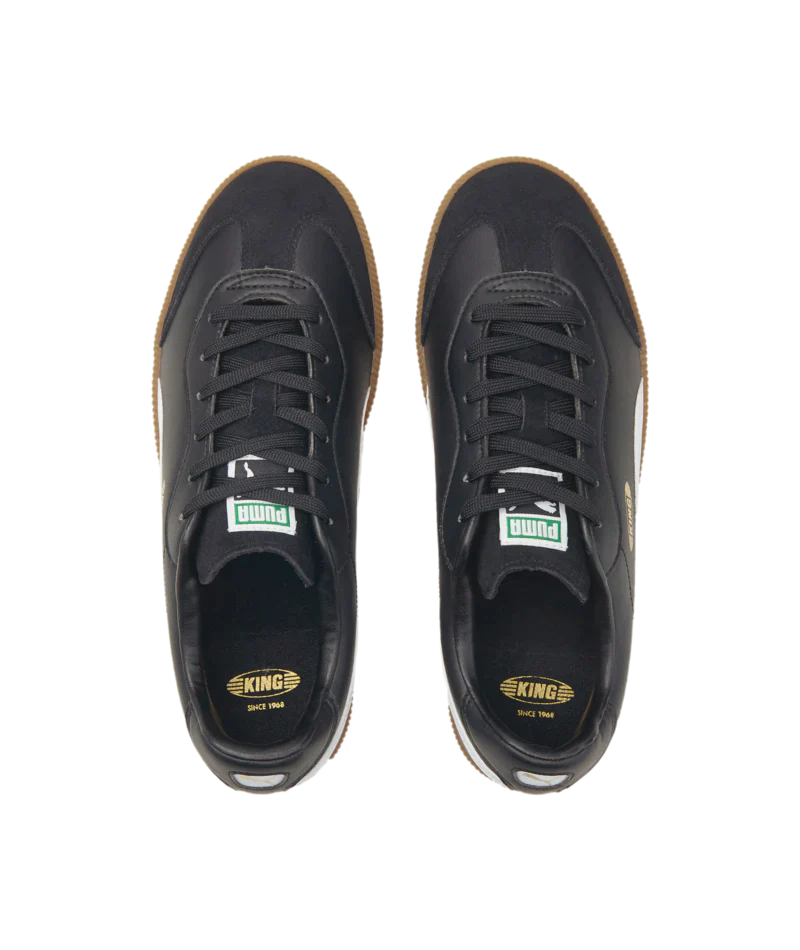 Puma King 21 IT Indoor Football Bots Black/White
