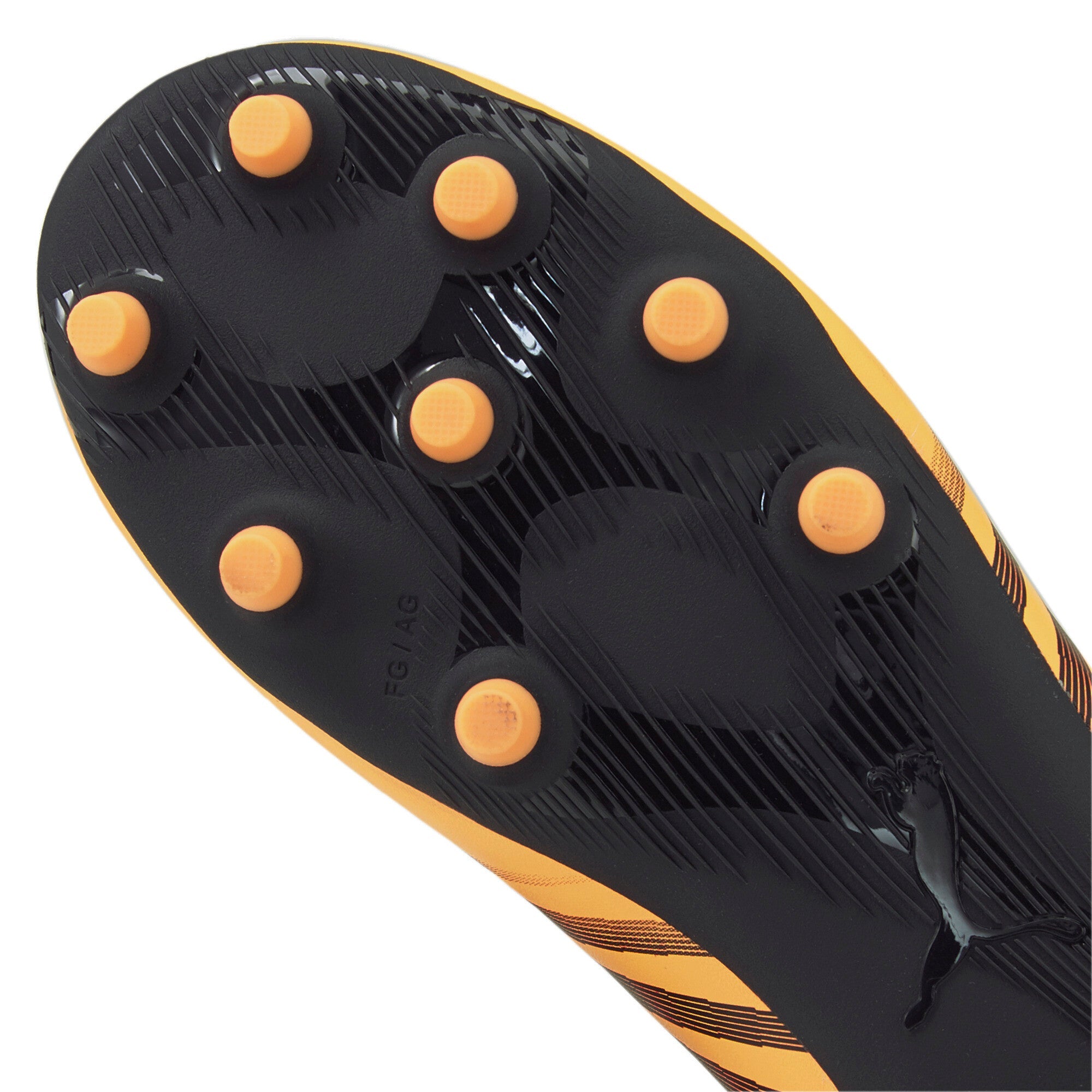 Puma Tacto II FG/AG JR Soccer Cleats Neon Citrus/Black