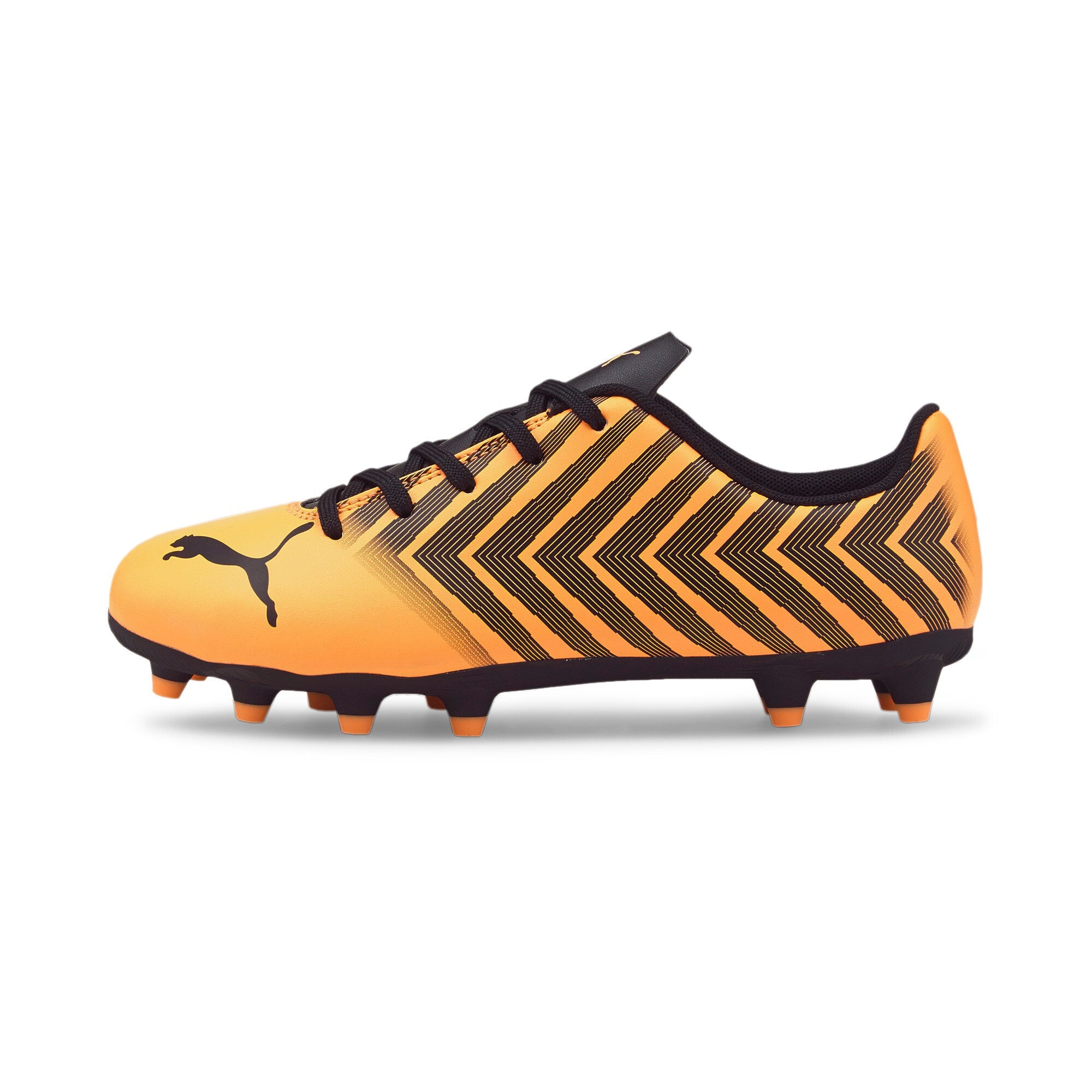 Puma Tacto II FG/AG JR Soccer Cleats Neon Citrus/Black