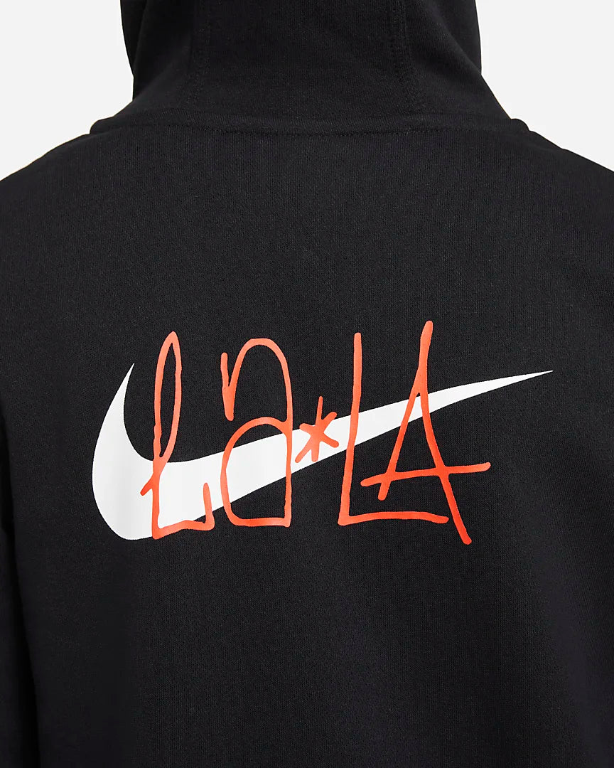 Nike Club America Kids' Full-Zip Hoodie Black