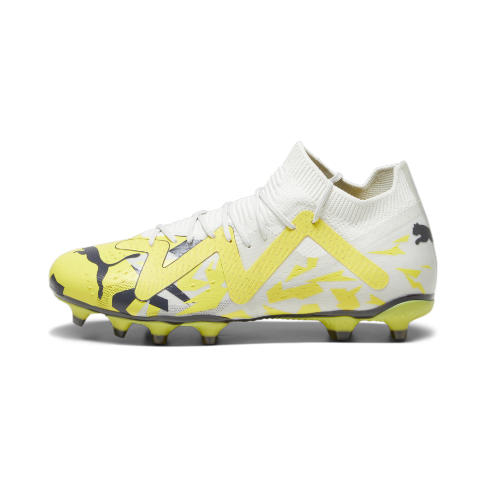 PUMA Future Match FG/AG Football Boots Gray/Yellow