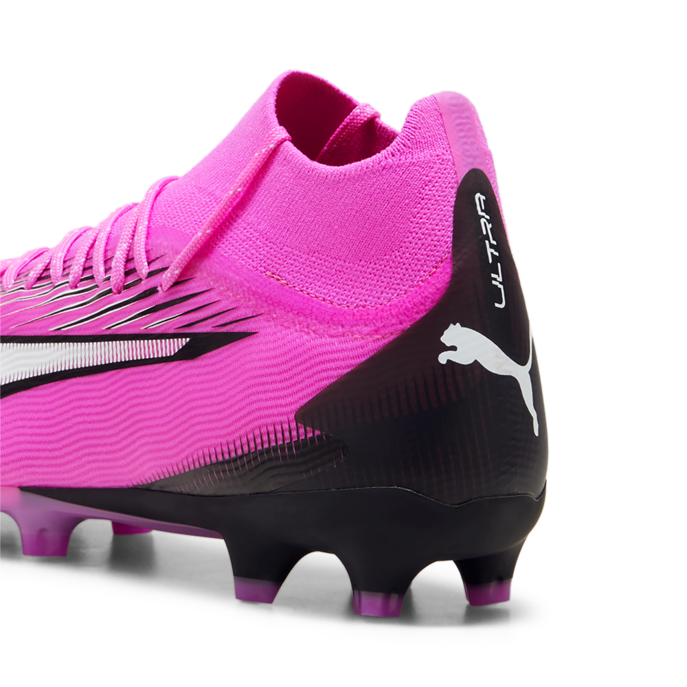 PUMA Ultra Pro FG/AG Football Boots Pink/White
