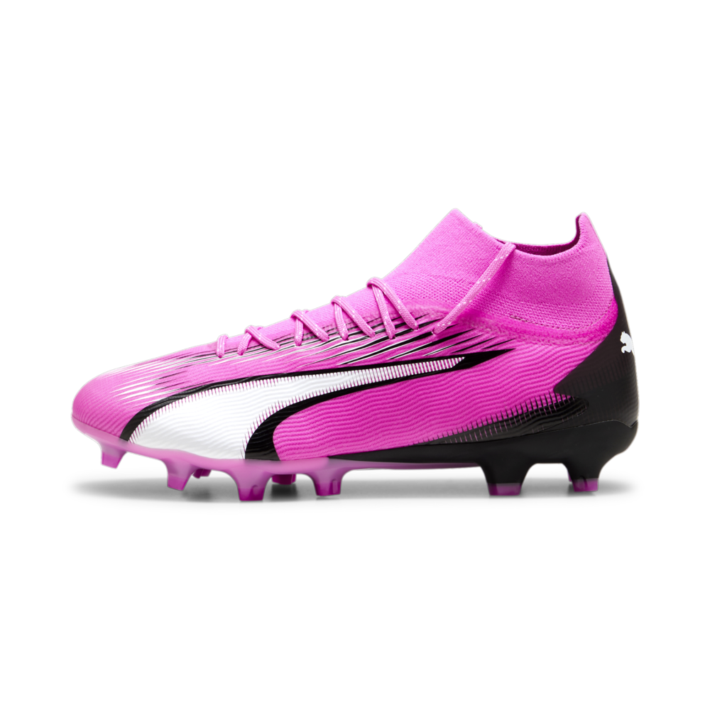 PUMA Ultra Pro FG/AG Football Boots Pink/White