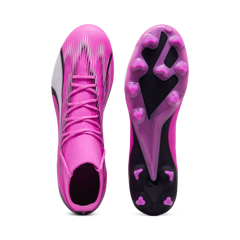 PUMA Ultra Pro FG/AG Football Boots Pink/White