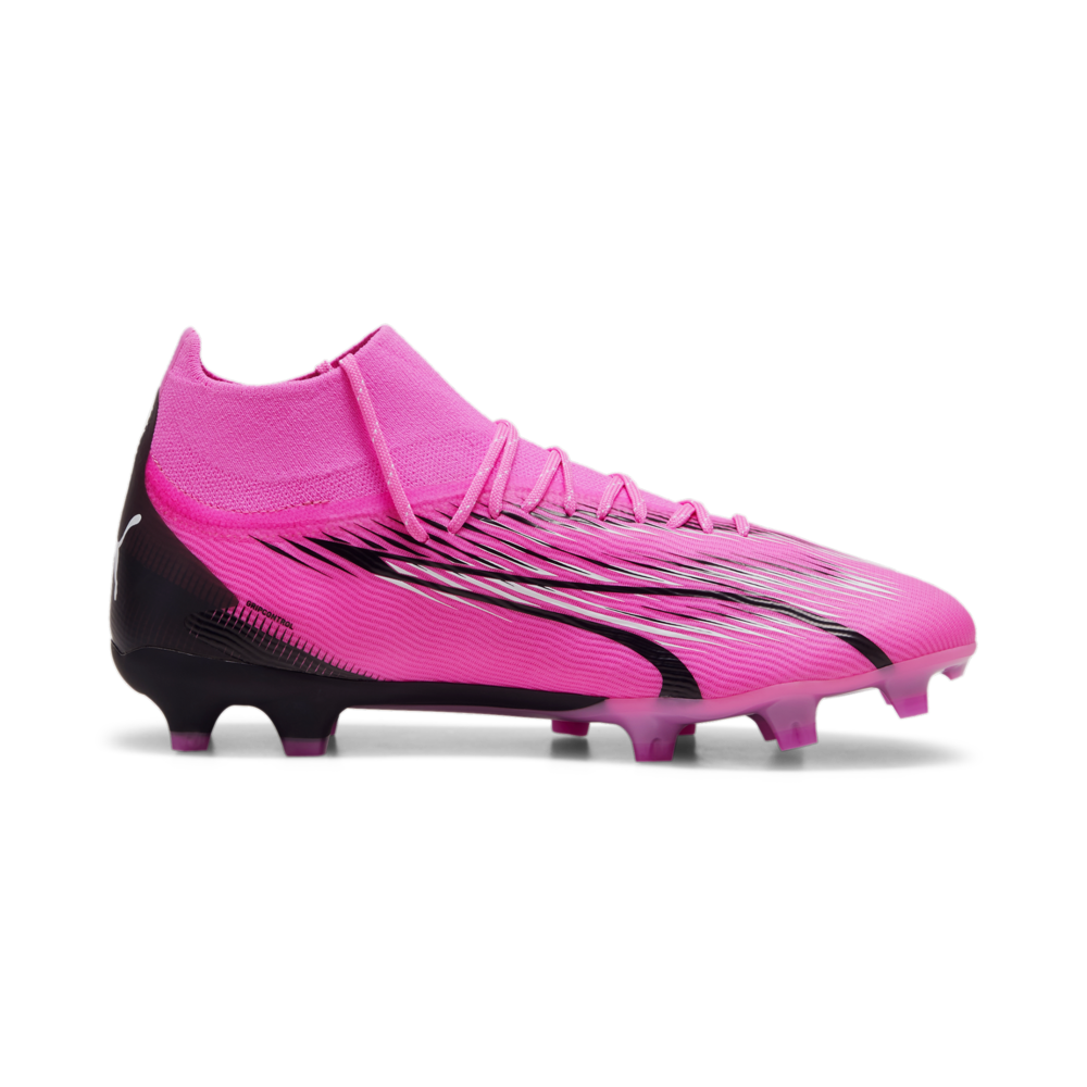 PUMA Ultra Pro FG/AG Football Boots Pink/White