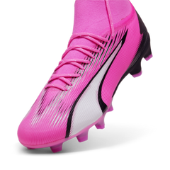 PUMA Ultra Pro FG/AG Football Boots Pink/White