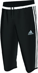 adidas Tiro 15 3/4 Pant Black/White